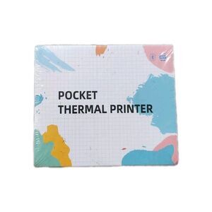 NIB Vretti Portable Thermal Printer Bluetooth Mini Pocket Printer Android Apple